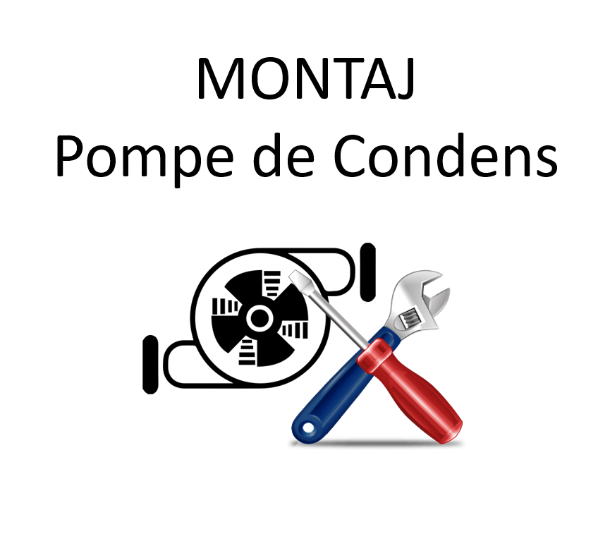 montaj pompa de condens